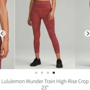 Lululemon Wunder Train